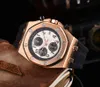 Luxus Herren Damen Hochwertige A P Automatik Quarzwerk Uhren Eiche Sechseck Lünette Mann Dame Marke Armbanduhren Mode Kautschukband Armbanduhren Herrenuhr