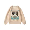 Moda RHUDE Kid Felpa con cappuccio Designer Felpe con cappuccio di lusso Bambino Abbigliamento invernale Bambino Bambini O-Collo Felpa in cotone Manica lunga Pullover Felpe