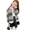 Ensembles Automne Hiver Enfants Chandails Veste Solide Garçons Filles Pull Casual Garçons Cardigan À Capuchon Chaud Enfants Tricots Vêtements 2-11Yrs 231114