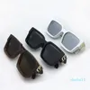 sunglasses for men women square vintage classic fashion Avant-garde style glasses Anti-Ultraviolet come with box and handbags