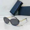 Wysokiej jakości designerskie okulary przeciwsłoneczne dla kobiet okrągły kolor zmieniający się UV400 Ograniczne okulary przeciwsłoneczne metalowe szklanki ramy luksusowe lustro nogi perłowe lusterka ch5688