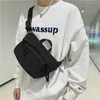 Waist Bags Fashion Waist Bag Unisex Street Hip-hop Fanny Pack Chest Pack High Quality Nylon Belt Bag Female Designer Shoulder Bags 230414