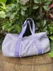 Duffel Bags Kids Ruffle Seersucker torba Duffer Dufl Girls