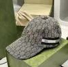 Шапка дизайнеры шляпа бейсболки роскошные каскатт тренд простые классические буквы