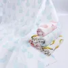 Одеяла из хлопка, муслина, фланели, детские пеленки, подгузники для новорожденных Soft Borns, пеленание для