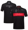 F1 Formula 1 lapel T-shirt summer team polo uniform same custom