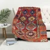 Coperte Divano scozzese per coperte al ginocchio caldo copriletto invernale coperta Decor boho caldo pile Nordic Vintage marocchino Morbido e peloso 231113