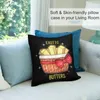 Pillow FNAF Exotic Butters Throw Pillow Case Christmas Cushions Home Decor 231113