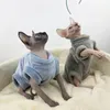 Katzenkostüme Mode Winter Sphynx Kleidung Haarlos Devon Rex Komfort Baumwollmantel Outwear Pyjamas Lieferant XS bis XXL