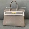 Famille Platinum Sac Designer Tote Pure Handmade Honeydew Thread Togo Calfskin Lynchee Handbag Pure Handmade Women's