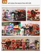 Blocks 4pcset Loz Street Mini Kids Building Toys Girls Puzzle Holiday Gift 16211624 16251628 16291632 16331636 16531656 231114