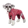 Odzież psa odblaskowe wodoodporne ubrania dla zwierząt domowych dla chihuahua maltański płaszcz deszczowy Mały średnie psy kombinezon 231113