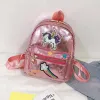 New Kids Backpacks Kindergarten Baby School Bags Children Cute Fashion Sequins Unicorn Adornment Crossbody Bags Kids Snacks Bags5737982