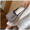 Portafogli Full Diamond Mini borsa rotonda piccola 2023 Fashion AD Brand tracolla con tracolla portatile con catena a secchiello Messenger da donna