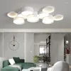 Ceiling Lights Lamp Design Flush Mount Light Fixtures Leaves Kitchen Dining Room Purple