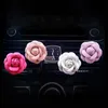 Rassisanteur Accessoires de fleurs pour filles Rétrofenseurs Arôme Diffuseur Air Vent Clip Auto Perfume Sodeur Décor de voiture de voiture 231113