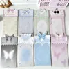 Jewelry Pouches 10/50pcs Cute Butterfly Folding Paper Cards For Handmade Stationery Packaging Diy Display Card Retail Price Hanging Tags