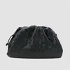 À la mode Venetasbottegas Sac à main Pochette Tendance Cuir Tissé Plissé Nuage Sac Femme Net Rouge Polyvalent Vache Souple Une Épaule Dumpling