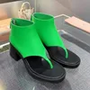 2023 designer lyxig sexig öppen tå klack sandaler klassiska kvinnors äkta läder svart/vit/röd/grön/gul baksida blixtlås catwalk sandal ladys flip flops klackar skor