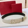 Valentino Belt Designer Top Belt Classic Double-sided Wear Imitation Pearl Letter Buckle Women Accessory Belt Width 4.0cm Fashion Men Womens 3971