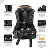 Ultralight Plus Backpacks Lightweight Hiking Backpack for Camping Hunting Travel and Outdoor Sports a compass