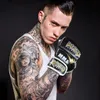 Skyddsutrustning halvfinger mma handskar för män pu kicki boxning karate muay thai guantes de boxeo fri fight sanda träning utrustning 230413