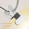 Table Lamps Clip Light Reading Lights LED Clamp-on Desk Lamp With 3 Color Modes And 10 Brightness Dimmable Flexible For Video Conference