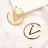 Stud Stud Designer Kadınlar SEVİYOR Küpe Marka Mektubu Logo Küpe Lüks Bahar Takı Küpe Aile Düğün Partisi Hediye Takı Toptan 18K Altın ZG1381