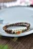 Charm Bracelets 0.5Qi Nan Agarwood Bracelet With South Red Inlaid Small Flower Jasper Freshwater Pearl Simple And Exquisite Charming