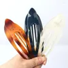 Hair Clips Korean Solid Color 12.5CM Large Clip Female Duck Beak Horizontal Disc Super Temperament