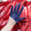 Five Fingers Gloves Sunscreen Gloves Women's Single Genuine Leather Half-palm Gloves Real Sheepskin Stage Show Driving gloves No Lining 231113