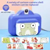 Caméras jouets Caméra pour enfants WIFI Caméra à impression instantanée Imprimante thermique Imprimante de téléphone sans fil WIFI Carte de 32 Go 1080P HD Appareil photo numérique pour enfants Jouet 230414