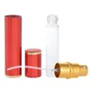 100pcs/lote 8ml Spray Garmand Bottles de refil de reabastecimento de perfume colorido Reabilitável Atomizador Acessórios de viagem para atomizantes