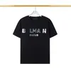 Mens Designer Band T Shirts Fashion Black White Short Sleeve Luxury Letter Pattern T-shirt size M-3XL#95