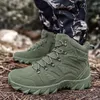 Stiefel Militär Männer Outdoor Kampf Knöchel Boot Taktische Für Mann Anti-Slip Motorrad Klettern Wanderschuhe Armee