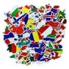 Gift Wrap 50Pcs Flags Map Stickers Creative Car Guitar Skateboard Luggage Laptop Handbook Cell Phone