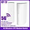 Routeurs Routeur SIM 5G LT500 routeur Hotsport sans fil 1800 Mbps Wifi6 Gigabit LAN CPE Modem routeur pour bureau à domicile Wifi Extender Q231114