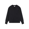 ユニセックスデザイナーAmisWeater Women's Paris Sweater Luxury Brand Lover Red Heart Top Round-NeckS-XL QBHS