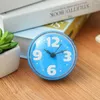 Wall Clocks Fashion Anti Fog Mini Ornaments Mirror Bathroom Window Refrigerator Pointer Waterproof Clock Kitchen Accurate Suction Cup