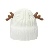 Örme Beanie Cap Noel Kapağı Geyik şapkası Noel Şapkası Yetişkinler için Noel Partisi Şapkaları Q729