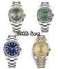 Luxury Automatic Watch Men's Watch Circular Design Watch Watch en acier Advanced Movement Mouvement en acier inoxydable