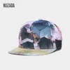 Beanie Skull Caps Nuzada Unisex Men Women Hip Hop Cap Exclusive Original Brand Quality HD 3D Printing Landscape Par Spring Summer 230414