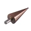 Freeshipping 3 stks/partij Hss Co M35 hree Hoeken Handvat 4-12/4-20/4-32mm Rechte Groef Broca Metalen Stap Cone Boor Rvs H Skwj