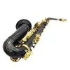 E-flat Alto Sax Carved White Shell Beginner Adult Exam Performance Saxophone