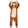 Piżama chłopcy Lion Kigurumi piżama dzieci Kigurumis Costume Ubrania Dziewczyny Unicorn Pijamas Unicornio Pajama dla dziewczyn dla dzieci Onesie 231113