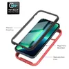 360 Full Shockproof Cases For iphone 15 14 13Pro Max XS XR 8 7 Plus 2in1 Bumper Hybrid Layer Rugged Clear Hard PC Plastic Soft TPU Front Back Cover