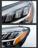 Car Headlight Parts For Benz W205 20 15-20 18 C300 C260 Head Lights Style Replacement DRL Daytime lights