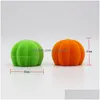 Jewelry Boxes Halloween Lovely Orange/Green Pumpkin Ring Box Flocking Necklace Earring Ear Stud Case For Festival Dr Dhgarden Dhc2M
