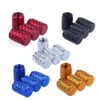 Другие бытовые солнаты Sundries 4pcs/Set Car Tire Calve Stems Cap Cap Skinling Cap Алюминиевый колесный колес