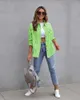 Women's Oversized Denim Jacket Casual Long Boyfriend Distresse Jean Jacket Autumn Spring